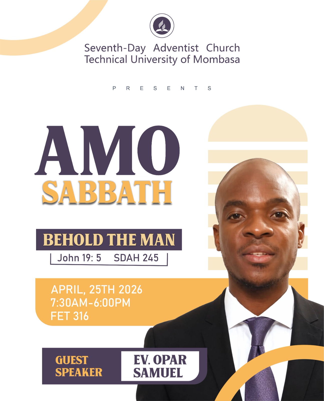 TUMSDA AMO Worship Service